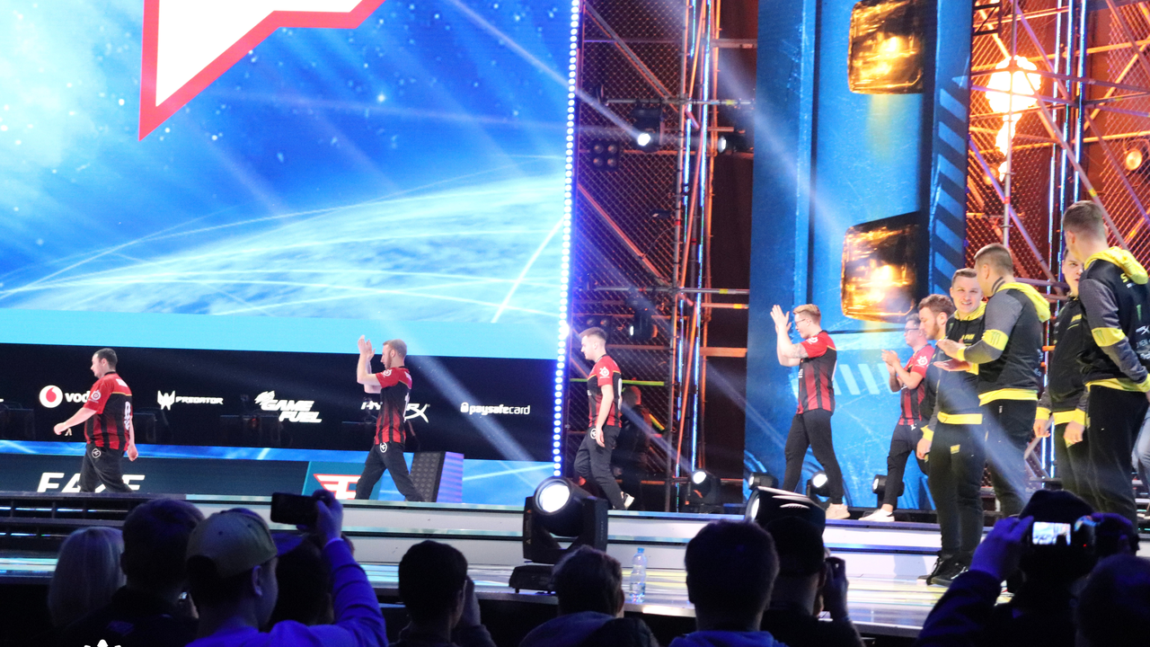 Valorant esports grand final celebration