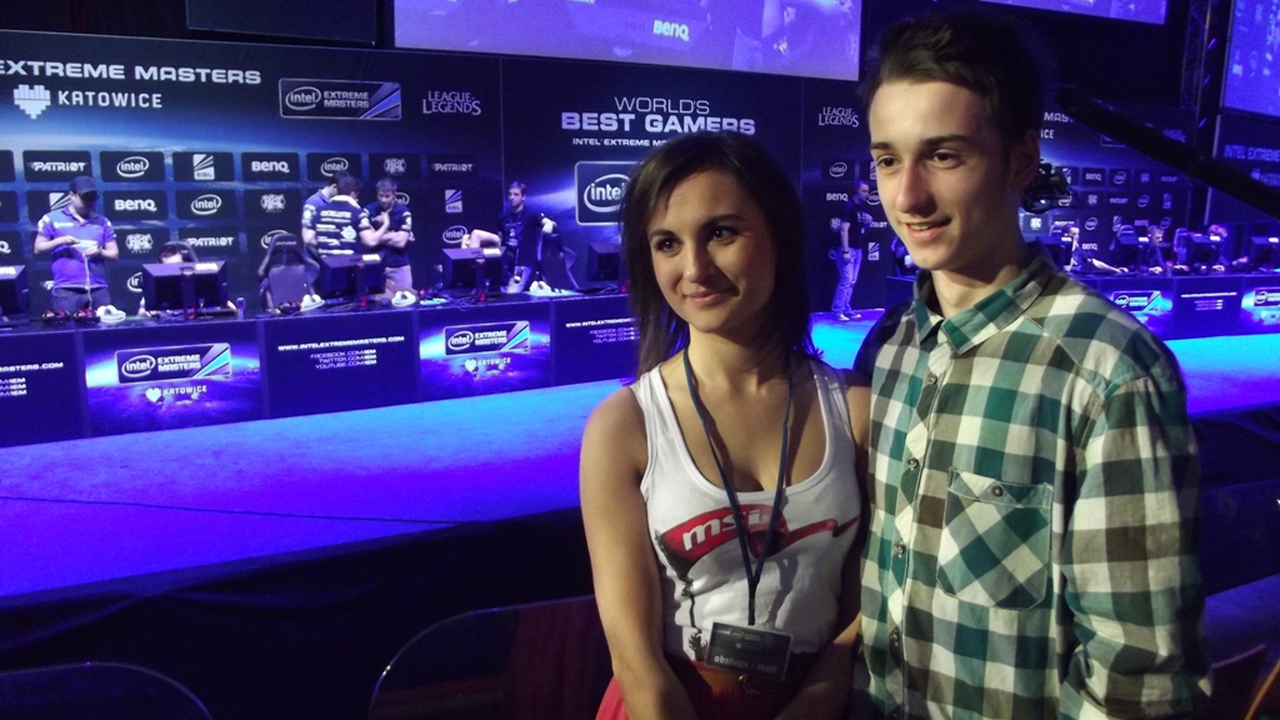 Fans at a major esports event